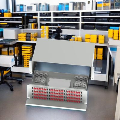 FC tipo 96 Ports Fiber Optic Distribution Patchpanel per la rete in data center FTTX