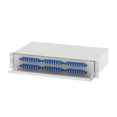 5 LC tipo 2U 96 Port Fiber Optic Distribution Patchpanel per connettore FTTX tipo LC
