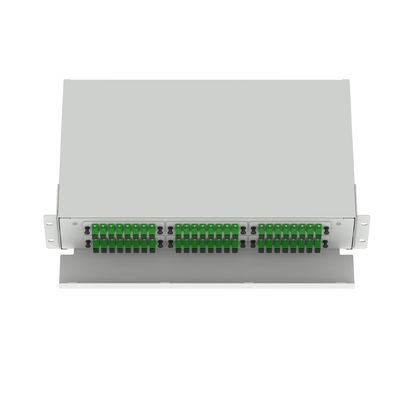 Patchpanel nero a 48 porte SC tipo 2U per applicazioni di data center