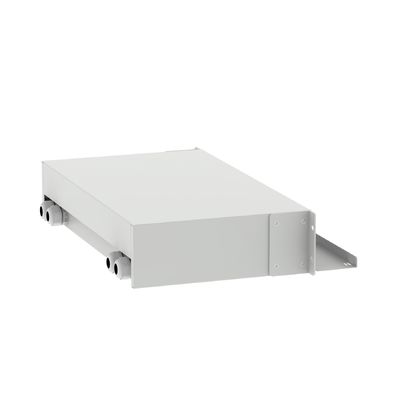 Patchpanel nero a 48 porte SC tipo 2U per applicazioni di data center