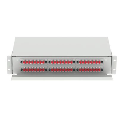 Data Center Fibra ottica di distribuzione Patchpanel 48 porte attrezzature con 5 periodo