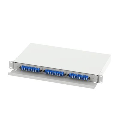 5 LC Tipo 1U 48 Port Patchpanel di distribuzione in fibra ottica per tipo di connettore FTTX LC
