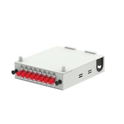 FC UPC Tipo 8 Core Fiber Optic FTTH Terminal Box per distribuzione in rete e ODN