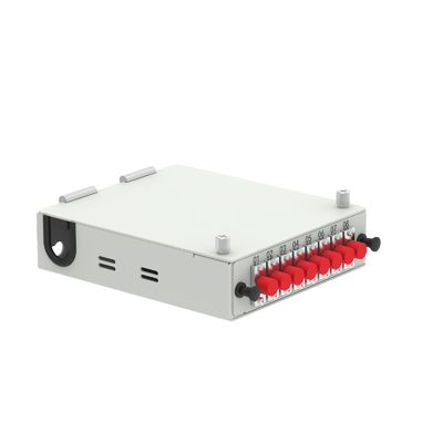 FC UPC Tipo 8 Core Fiber Optic FTTH Terminal Box per distribuzione in rete e ODN