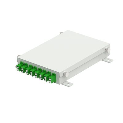 8 Core Fiber Optic Terminal Box per la distribuzione in rete e FTTH in acciaio laminato a freddo