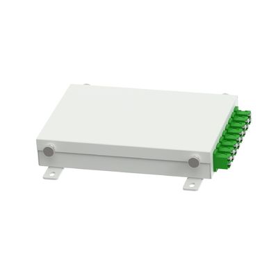 8 Core Fiber Optic Terminal Box per la distribuzione in rete e FTTH in acciaio laminato a freddo