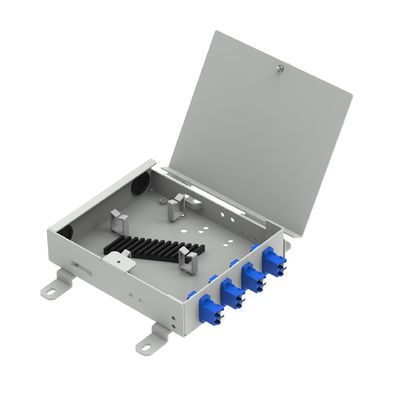 ODN Network FTTH Fiber Optic Distribution Box con 4 nuclei LC Tipo APC