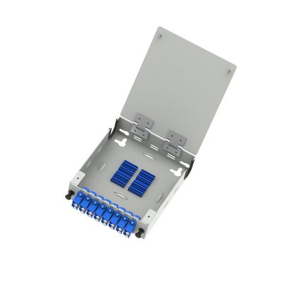 FTTX Distribution Network Distribution Box con 8 nuclei Fiber Optic FTTH Terminal Box