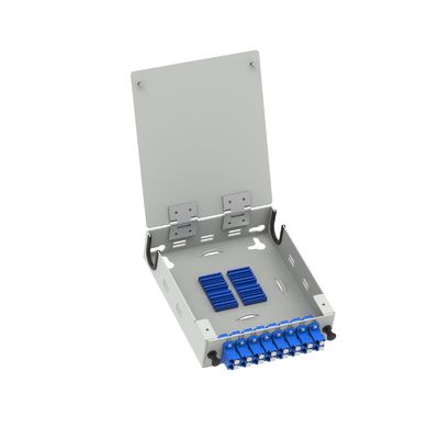 FTTX Distribution Network Distribution Box con 8 nuclei Fiber Optic FTTH Terminal Box