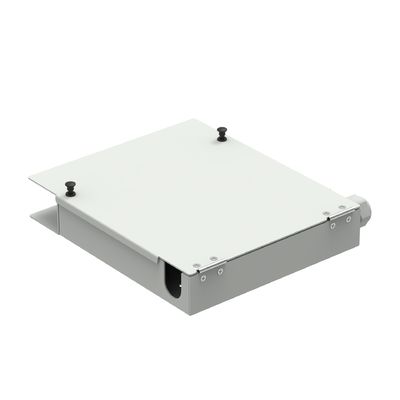 12 Core SC UPC Fiber Optic Terminal Box per rete FTTX in acciaio laminato a freddo