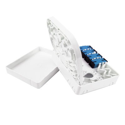 Rete FTTH Indoor 4 Cores SC UPC Fibra ottica di plastica