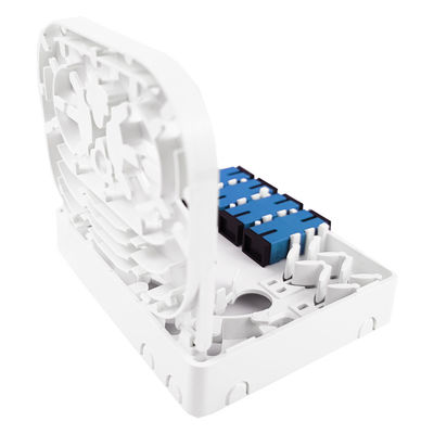 Rete FTTH Indoor 4 Cores SC UPC Fibra ottica di plastica
