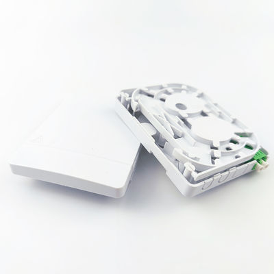 5 -Made LC APC Plastic Fiber Optic Faceplate Socket Panel per interni in rete FTTH