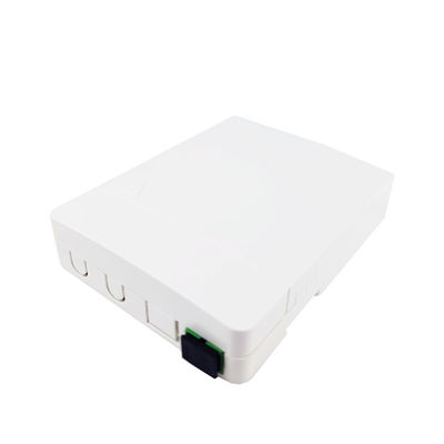 2 nuclei SC APC Fibra ottica di plastica pannello di presa di facciata per interni in rete FTTH