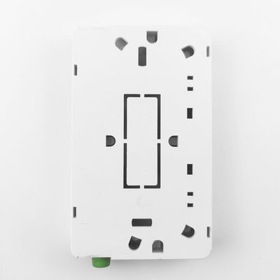 Pannello di presa per fascia di fibra ottica in plastica per interni