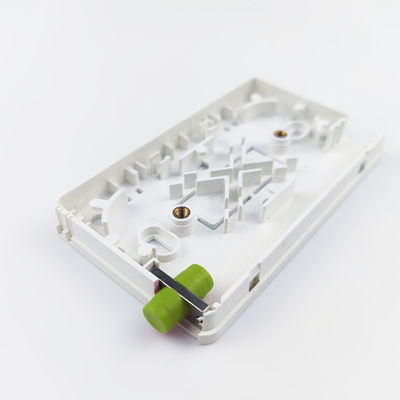 Pannello di presa per fascia di fibra ottica in plastica per interni