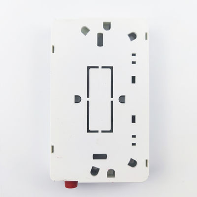 2 nuclei UPC pannello di presa di fibra ottica in plastica per rete FTTH in bianco/grigio