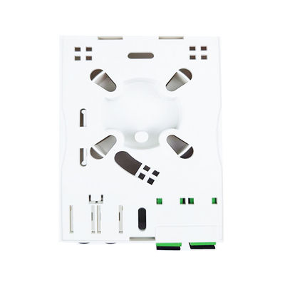 2 nuclei SC APC Fibra ottica di plastica pannello di presa di facciata per interni in rete FTTH