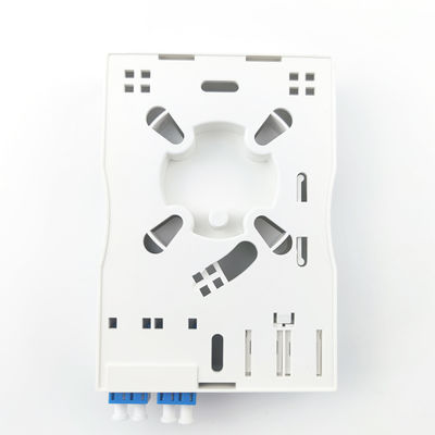 2 Core Fiber Optic Socket Panel Montaggio a parete per applicazioni di rete FTTH interna