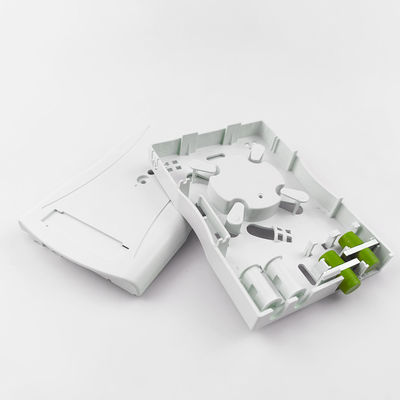 2 nuclei FC/APC pannello di presa di fibra ottica in plastica per reti LAN cablate all'interno