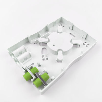 2 nuclei FC/APC pannello di presa di fibra ottica in plastica per reti LAN cablate all'interno