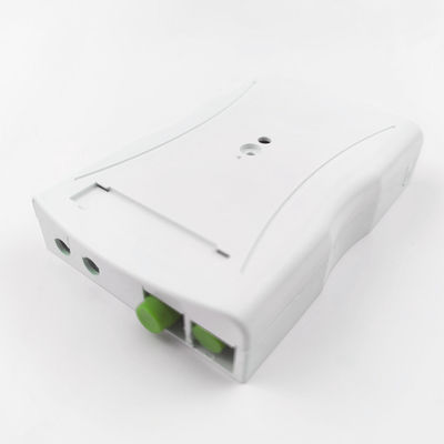 2 nuclei FC/APC pannello di presa di fibra ottica in plastica per reti LAN cablate all'interno