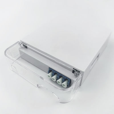 2 core LC/UPC Fibra ottica di plastica pannello di presa della piastra di faccia per interni in rete FTTH