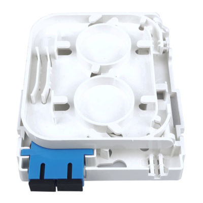 SC UPC pannello di presa di piastra di fibra ottica di plastica per l'installazione di reti FTTH interne