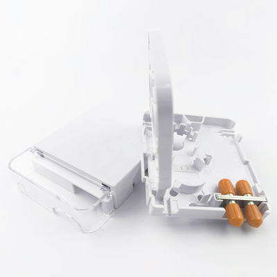 Rete FTTH Interiore APC Plastica Fibra Ottica Placca Faccia Socket Pannello 2 Core ST con 5