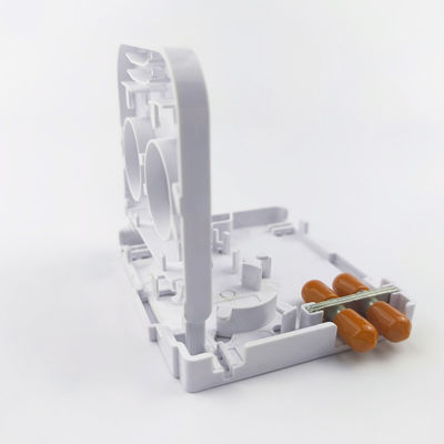 Rete FTTH Interiore APC Plastica Fibra Ottica Placca Faccia Socket Pannello 2 Core ST con 5