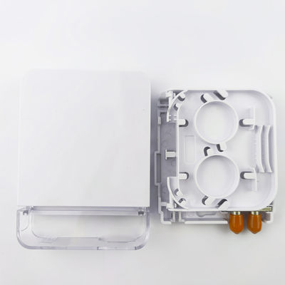 Rete FTTH Interiore APC Plastica Fibra Ottica Placca Faccia Socket Pannello 2 Core ST con 5