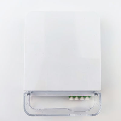 2-Core LC APC Plastic Face Plate Socket Panel per connessioni in fibra ottica di lunga durata