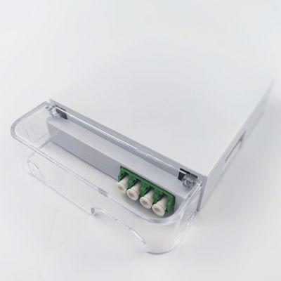 2-Core LC APC Plastic Face Plate Socket Panel per connessioni in fibra ottica di lunga durata