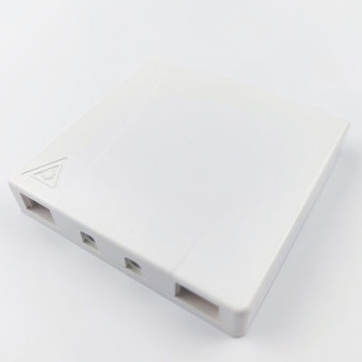 Pannello di presa in fibra ottica per rete FTTH interno 2 core FC APC pannello di plastica direttamente