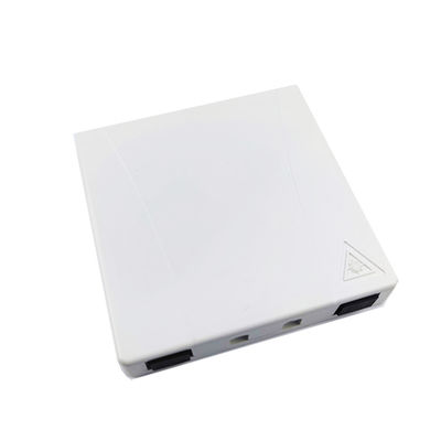 2 nuclei SC APC Fibra ottica di plastica pannello di presa della facciata adatto per la rete FTTH