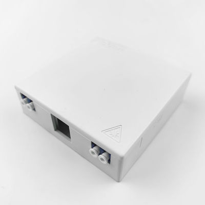 LAN cablato 2 nuclei pannello di presa in fibra ottica di plastica per rete FTTH interna