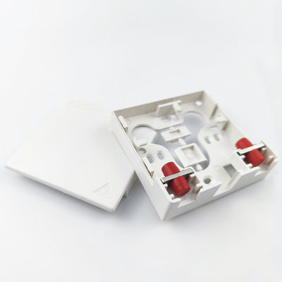 2 nuclei FC UPC pannello di presa di fibra ottica di plastica per rete interna FTTH scelta