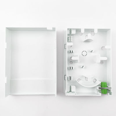 2 nuclei FC/APC pannello di presa di fibra ottica di plastica per reti FTTH interne