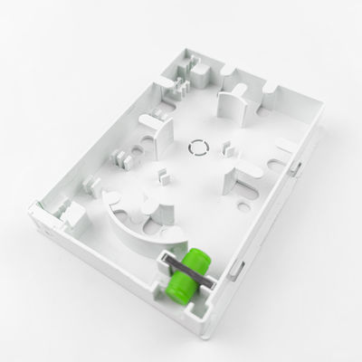 2 nuclei FC/APC pannello di presa di fibra ottica di plastica per reti FTTH interne