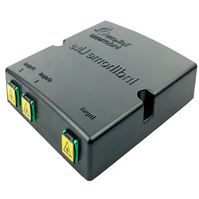 FTTH 2 Core SC APC Fibra ottica di plastica Splitter Faceplate Socket Panel con 3 volte