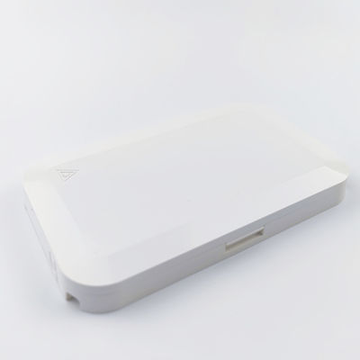 148x88x15 Fibra ottica pannello di presa di facciata per rete FTTH interna materiale plastico