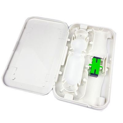 1 Core SC APC Fibra ottica di plastica pannello di presa per la configurazione di reti FTTH interne