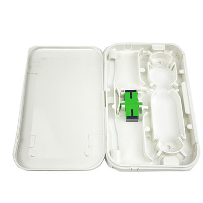 1 Core SC APC Fibra ottica di plastica pannello di presa per la configurazione di reti FTTH interne