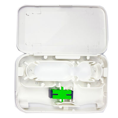 1 Core SC APC Fibra ottica di plastica pannello di presa per la configurazione di reti FTTH interne