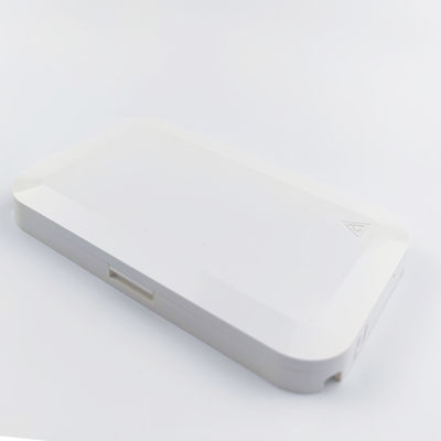 Applicazioni di rete FTTH pannello di presa di fibra ottica in plastica per interni bianchi