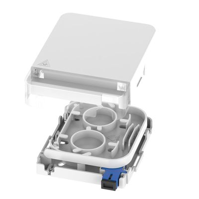 115*86*22mm pannello di presa in fibra ottica per l'installazione di reti FTTH compatte all'interno