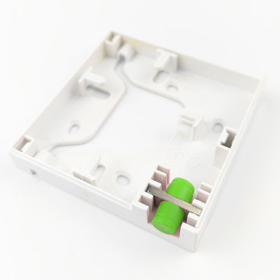 Miglior pannello di presa in fibra ottica in plastica da 1 nucleo FC APC per prestazioni di rete FTTH grigio