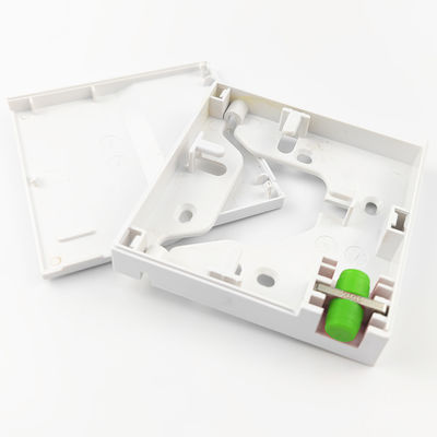 Miglior pannello di presa in fibra ottica in plastica da 1 nucleo FC APC per prestazioni di rete FTTH grigio