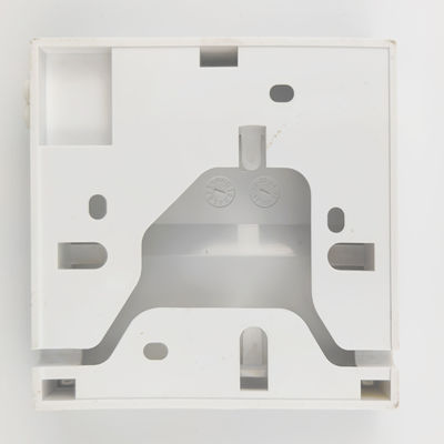 1 porta LC UPC Fibra ottica di plastica pannello di presa per l'installazione FTTH senza saldature