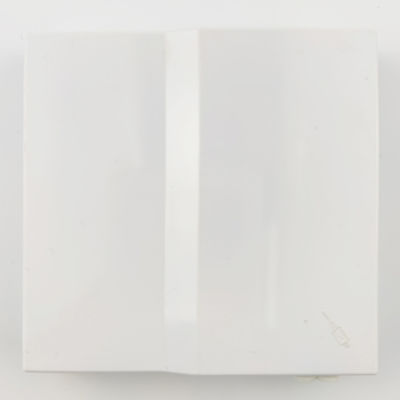 1 porta LC UPC Fibra ottica di plastica pannello di presa per l'installazione FTTH senza saldature